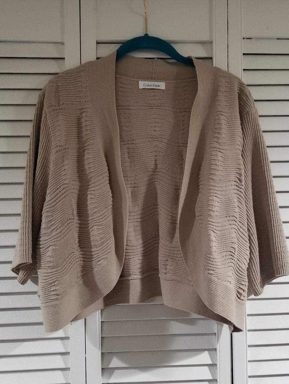 Calvin Klein Open Front Cardigan